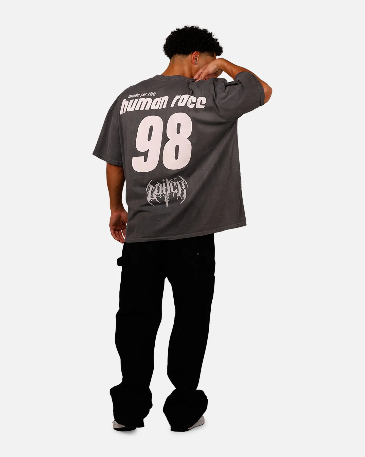 Loiter Racer T-Shirt Charcoal
