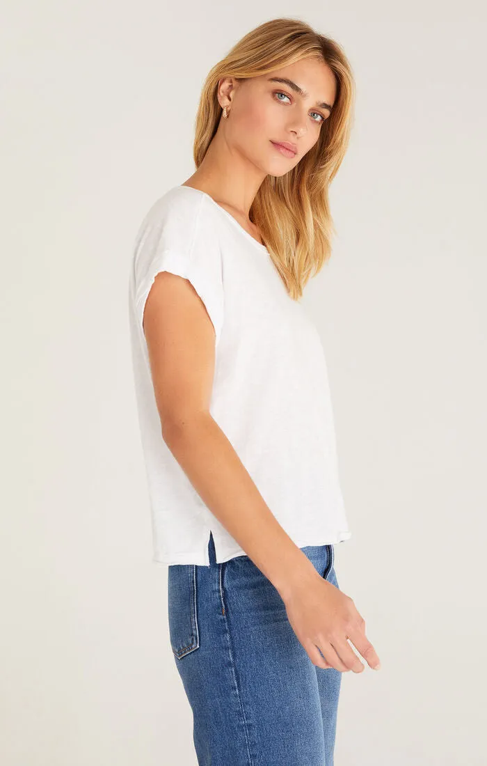 Market Cuffed Tee