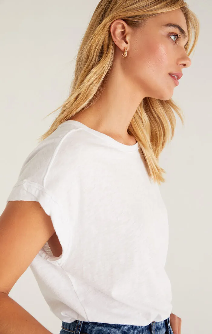 Market Cuffed Tee