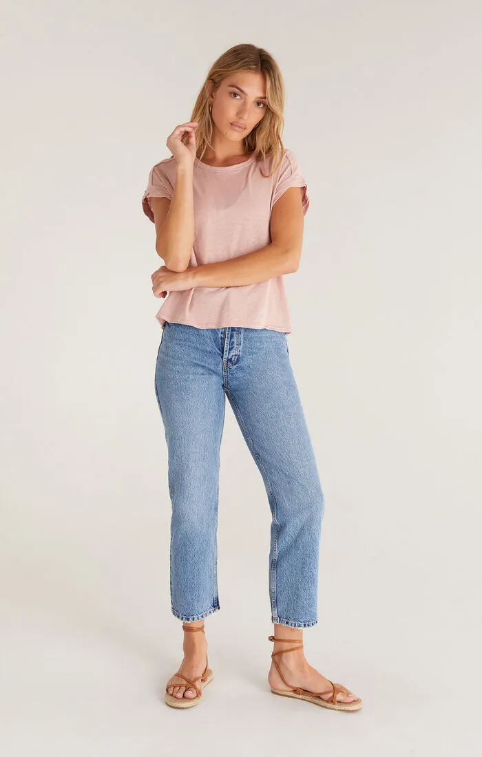 Market Cuffed Tee