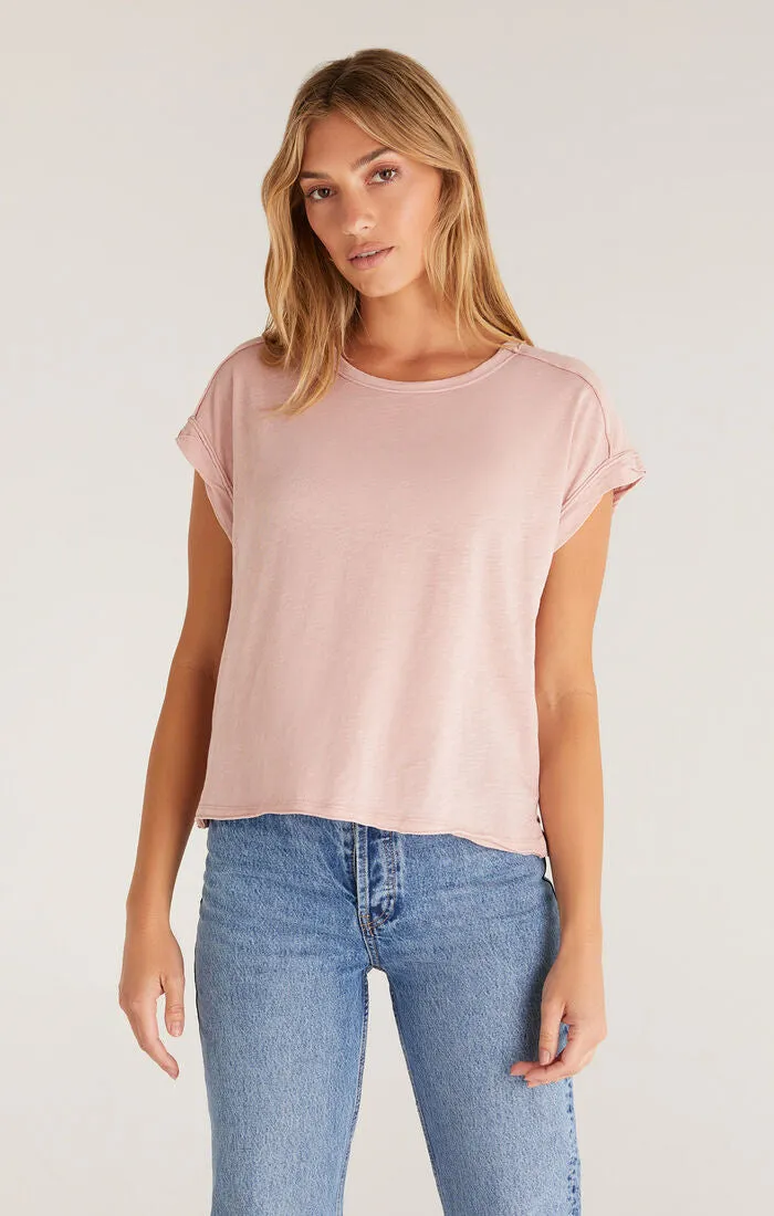Market Cuffed Tee