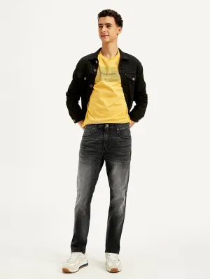 Men's 512 Slim Tapered Fit Charcoal-Grey Jeans