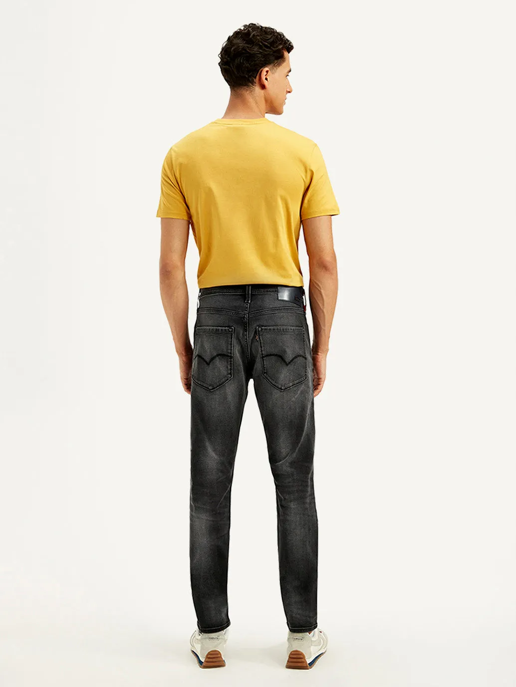 Men's 512 Slim Tapered Fit Charcoal-Grey Jeans