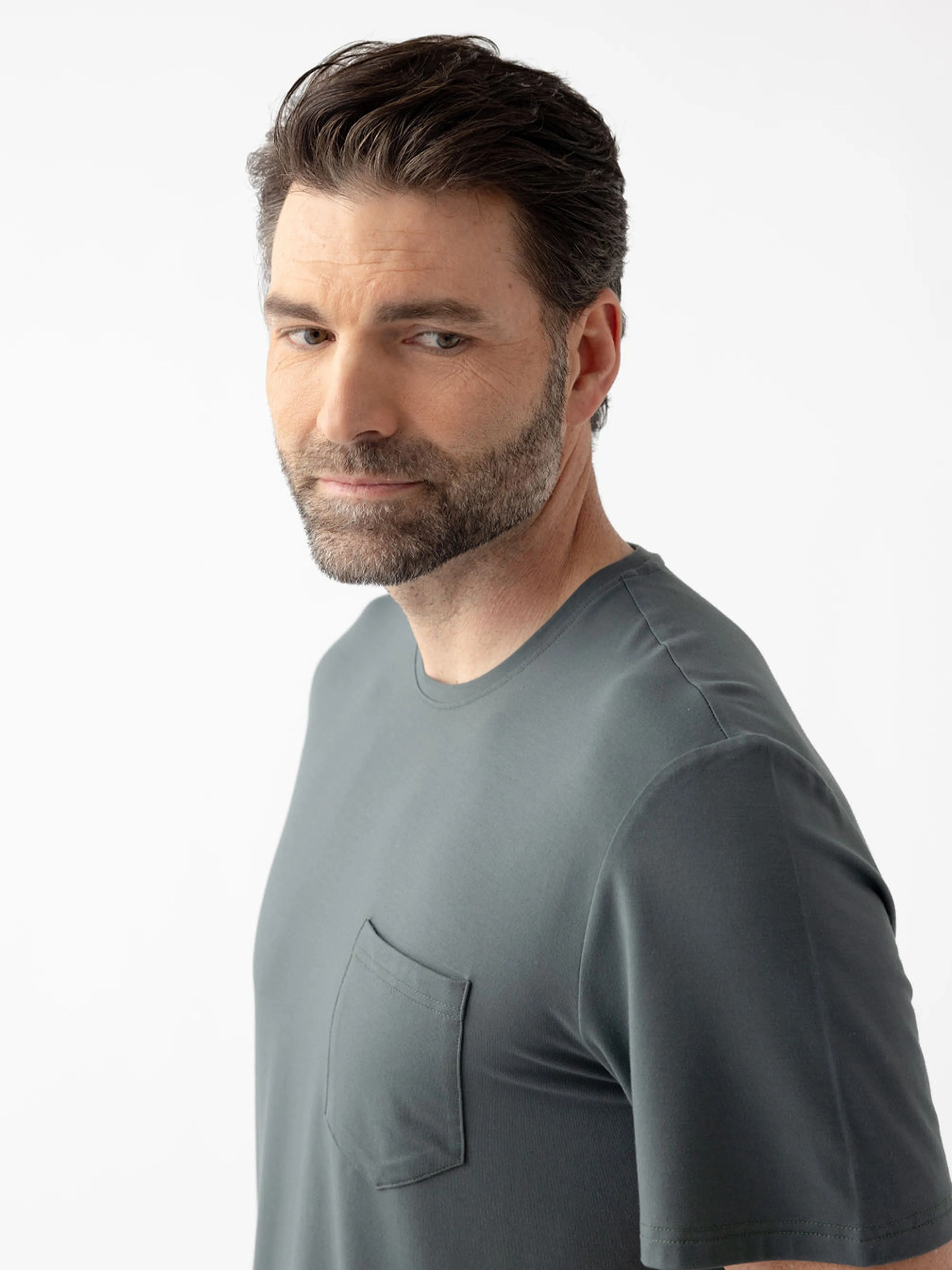Men's Bamboo Stretch-Knit Lounge Tee