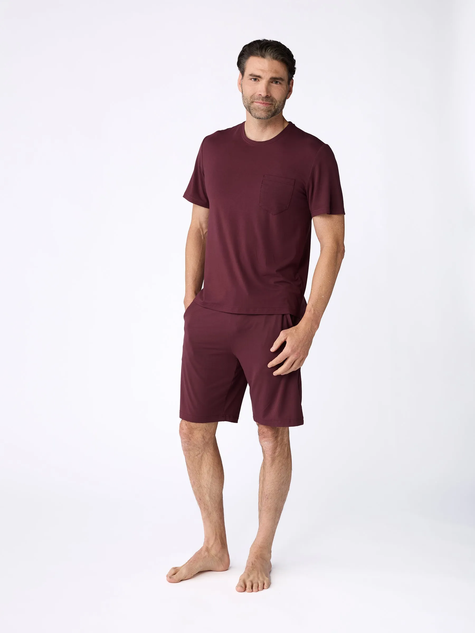 Men's Bamboo Stretch-Knit Lounge Tee