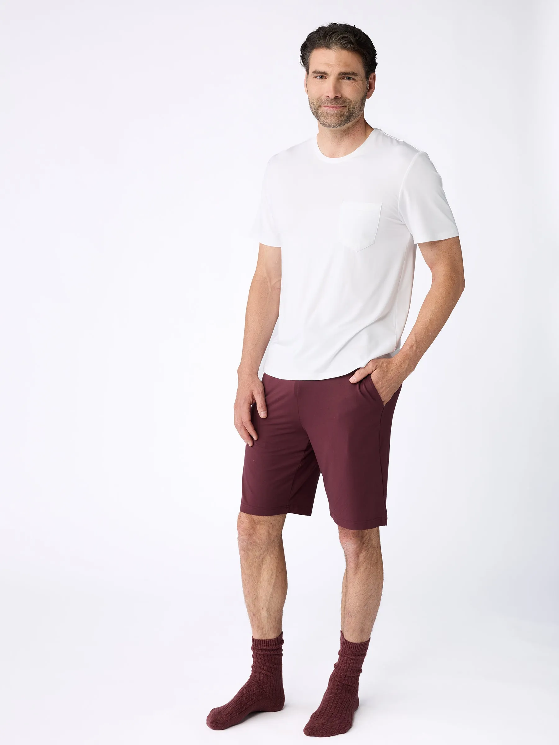 Men's Bamboo Stretch-Knit Lounge Tee
