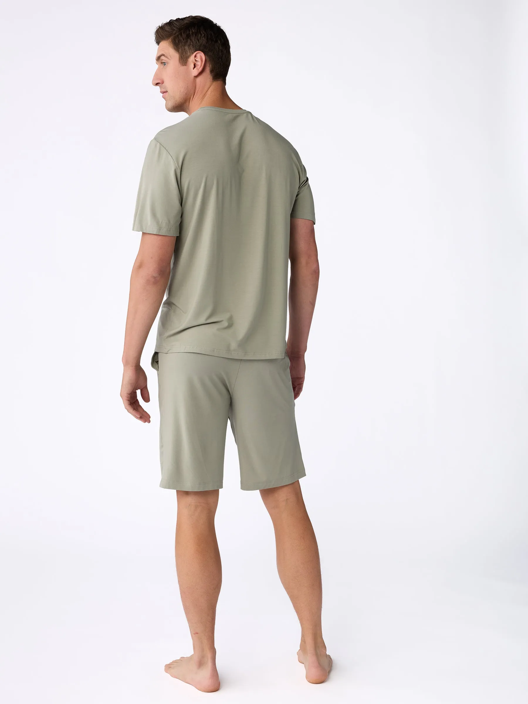 Men's Bamboo Stretch-Knit Lounge Tee