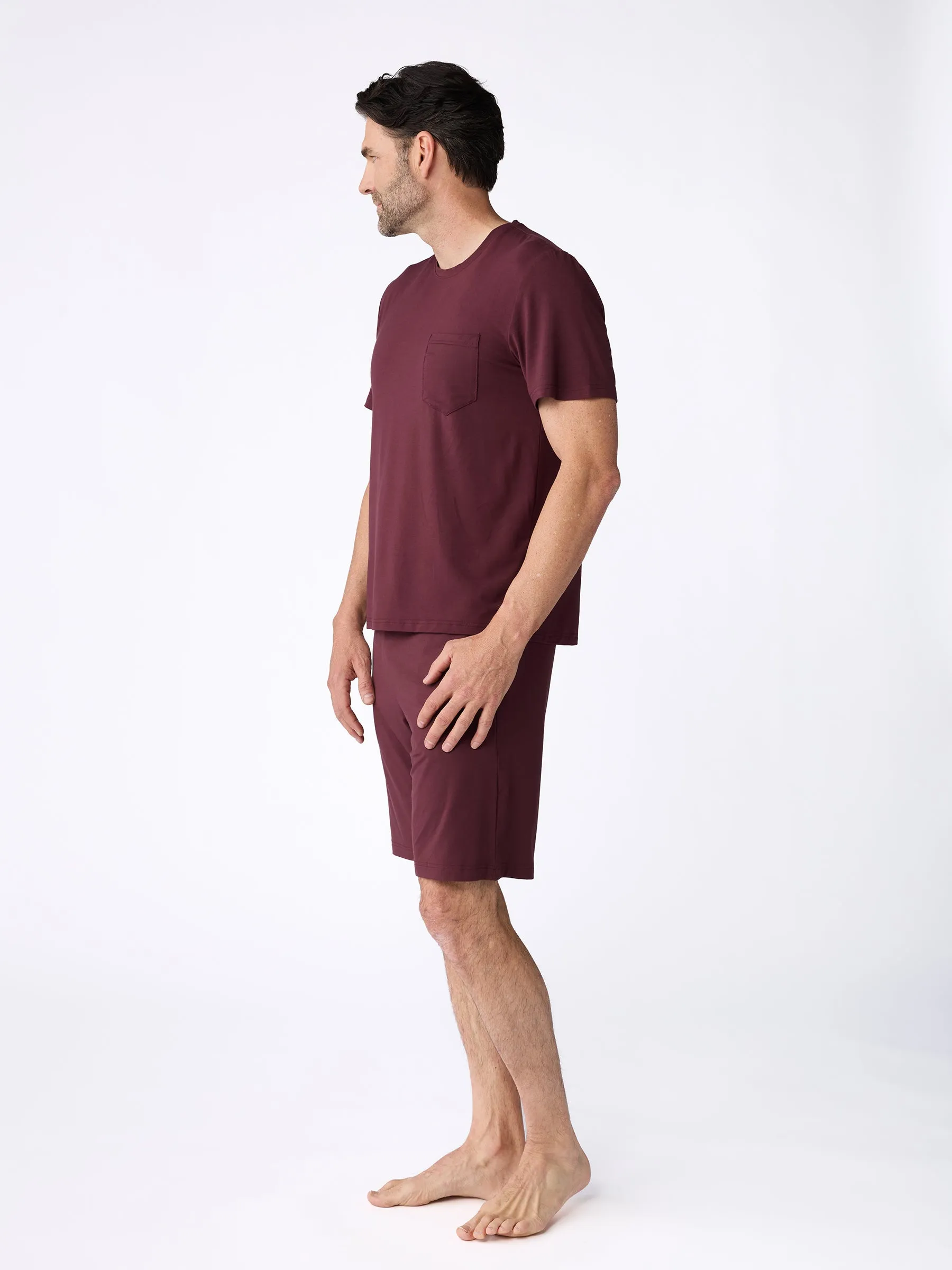 Men's Bamboo Stretch-Knit Lounge Tee