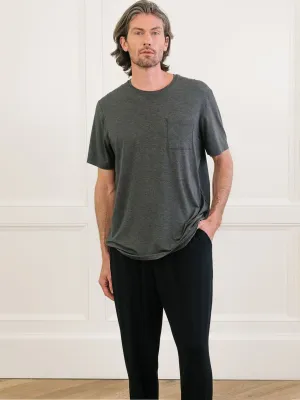 Men's Bamboo Stretch-Knit Lounge Tee