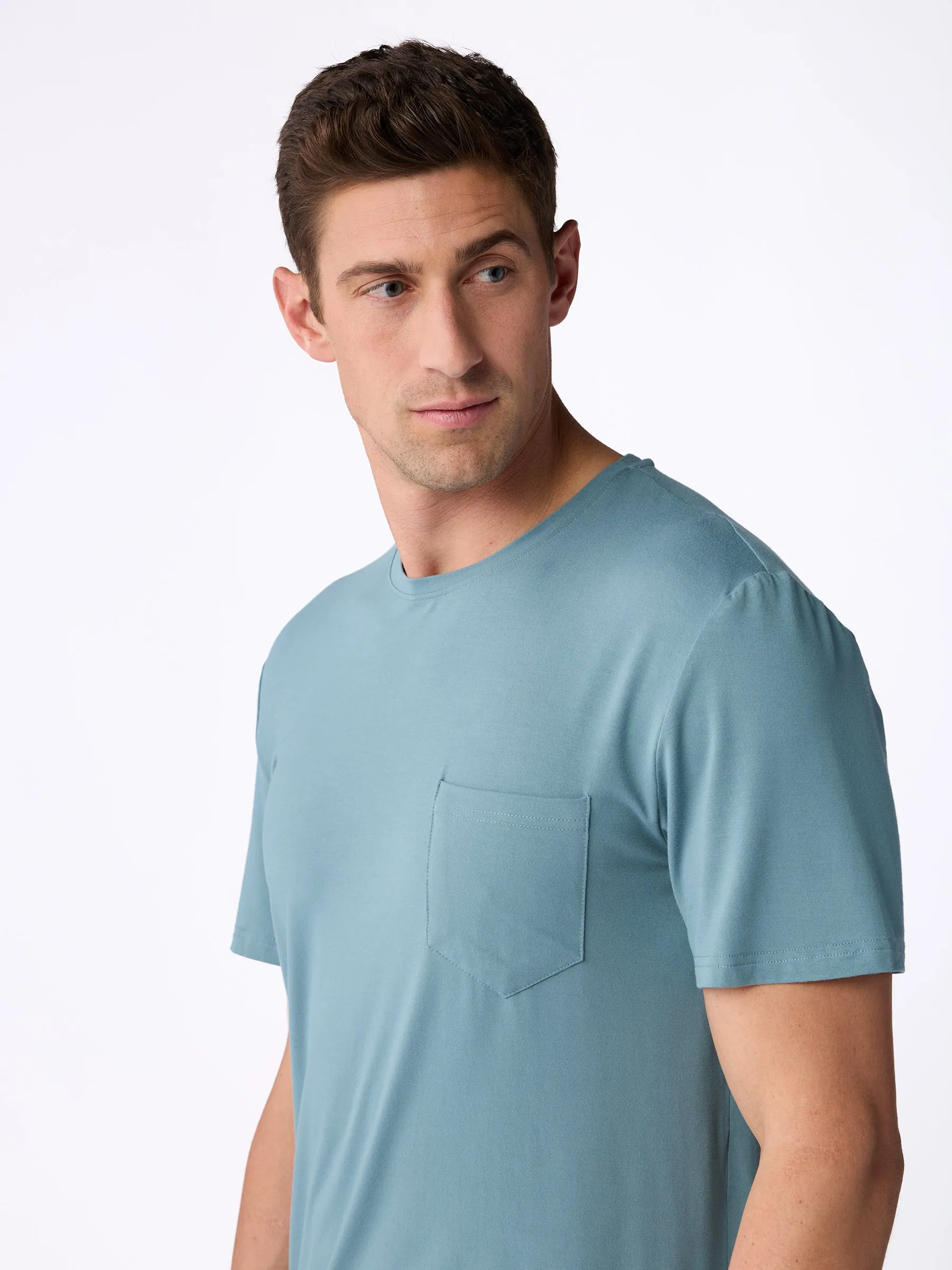 Men's Bamboo Stretch-Knit Lounge Tee