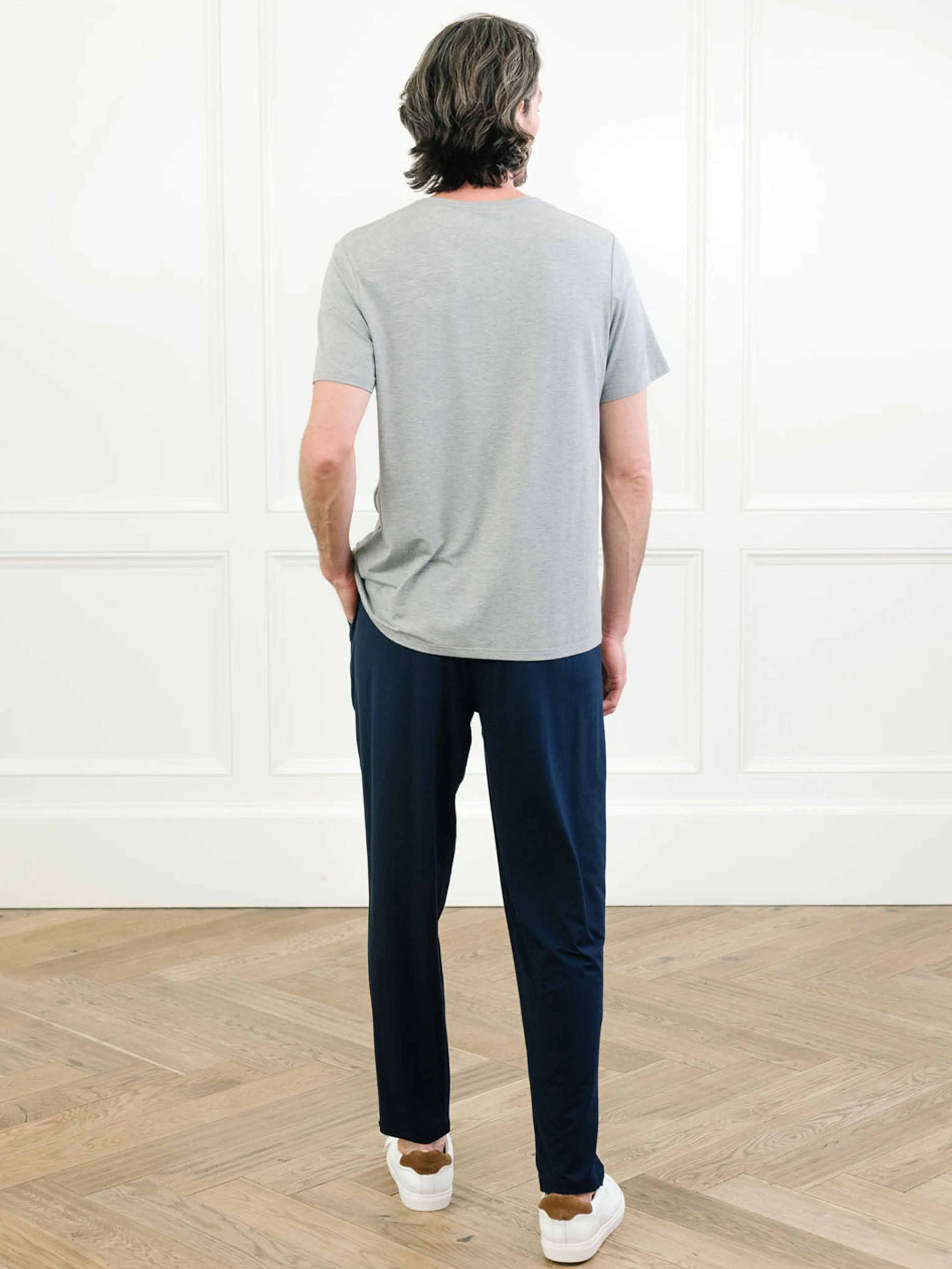 Men's Bamboo Stretch-Knit Lounge Tee