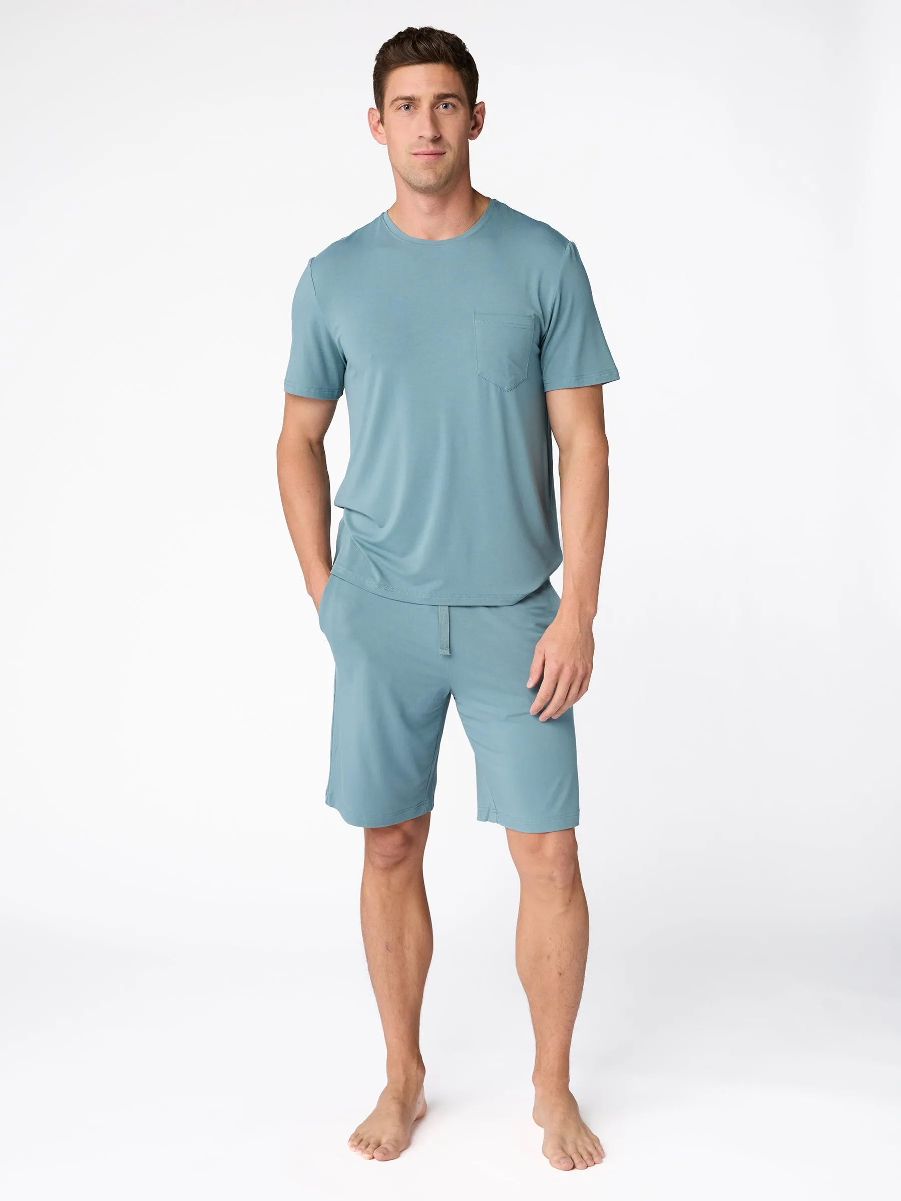Men's Bamboo Stretch-Knit Lounge Tee