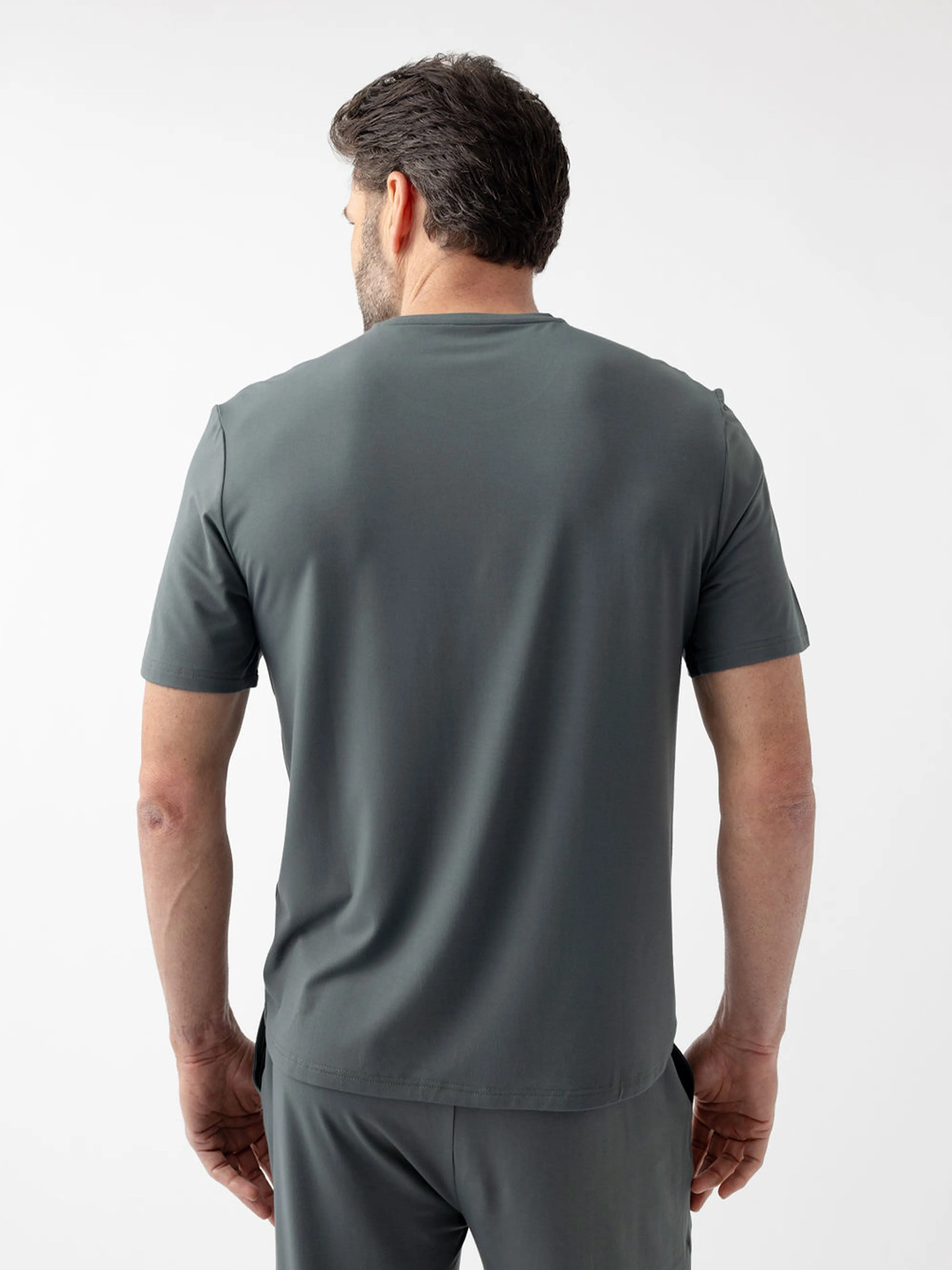 Men's Bamboo Stretch-Knit Lounge Tee