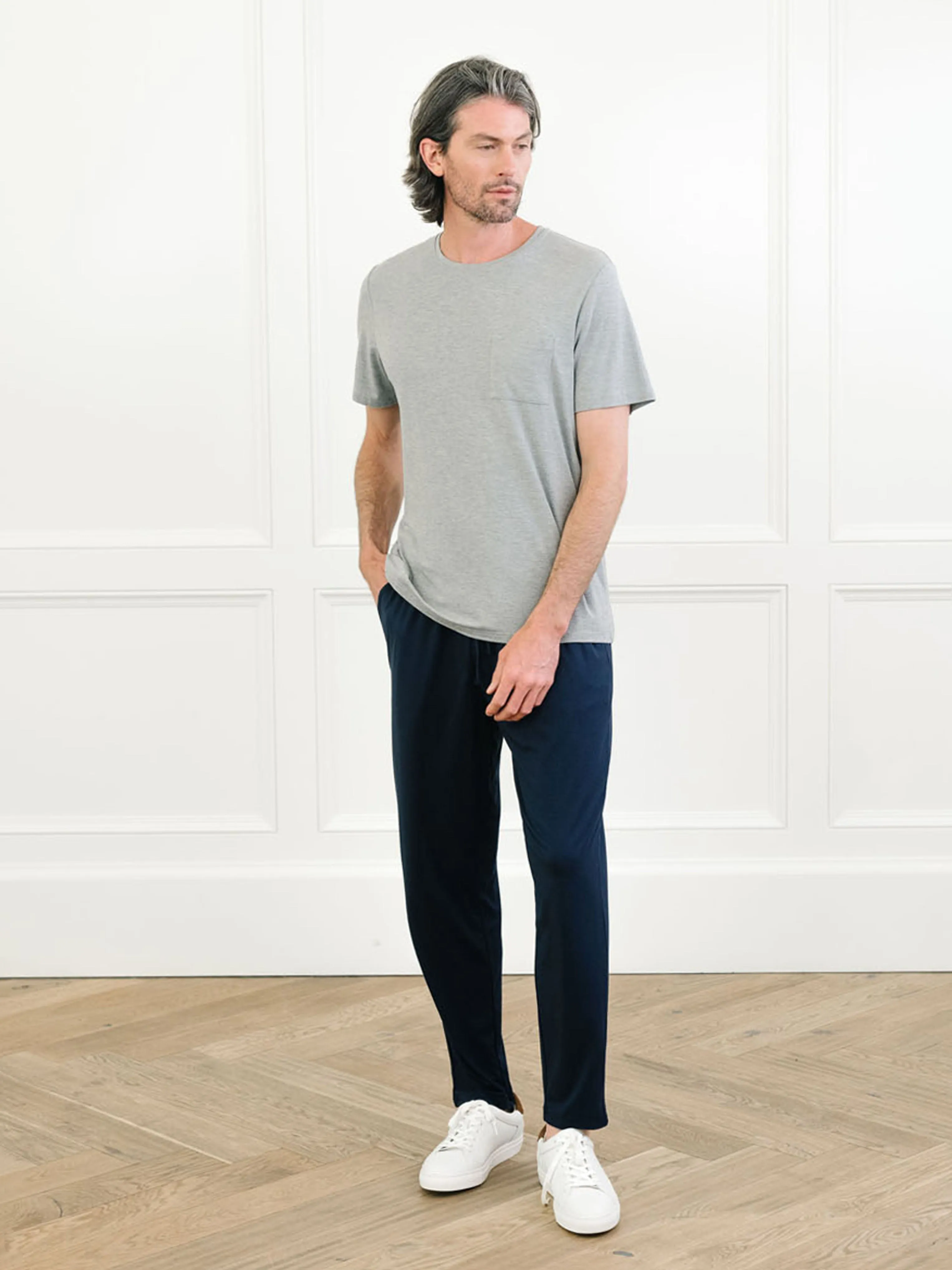 Men's Bamboo Stretch-Knit Lounge Tee