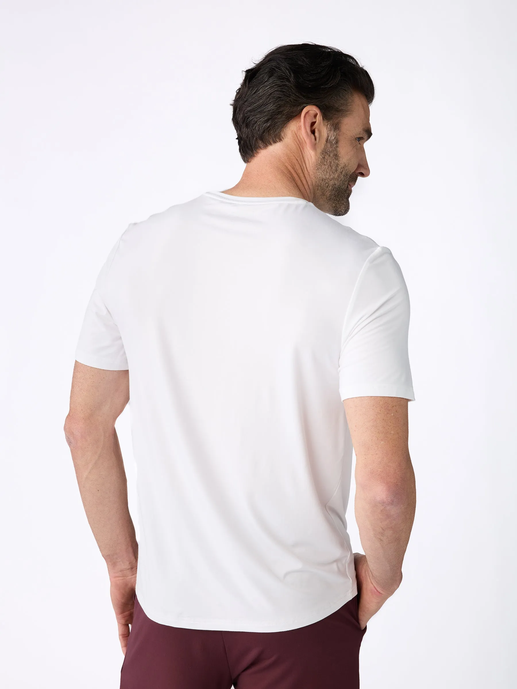 Men's Bamboo Stretch-Knit Lounge Tee