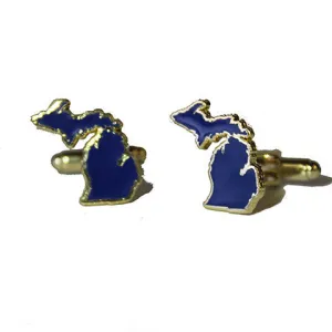 Michigan Ann Arbor Gameday Cuff Links