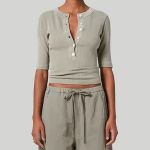 Nali Short Sleeve Henley