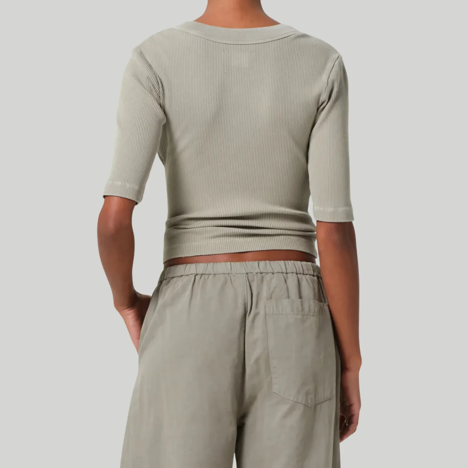Nali Short Sleeve Henley