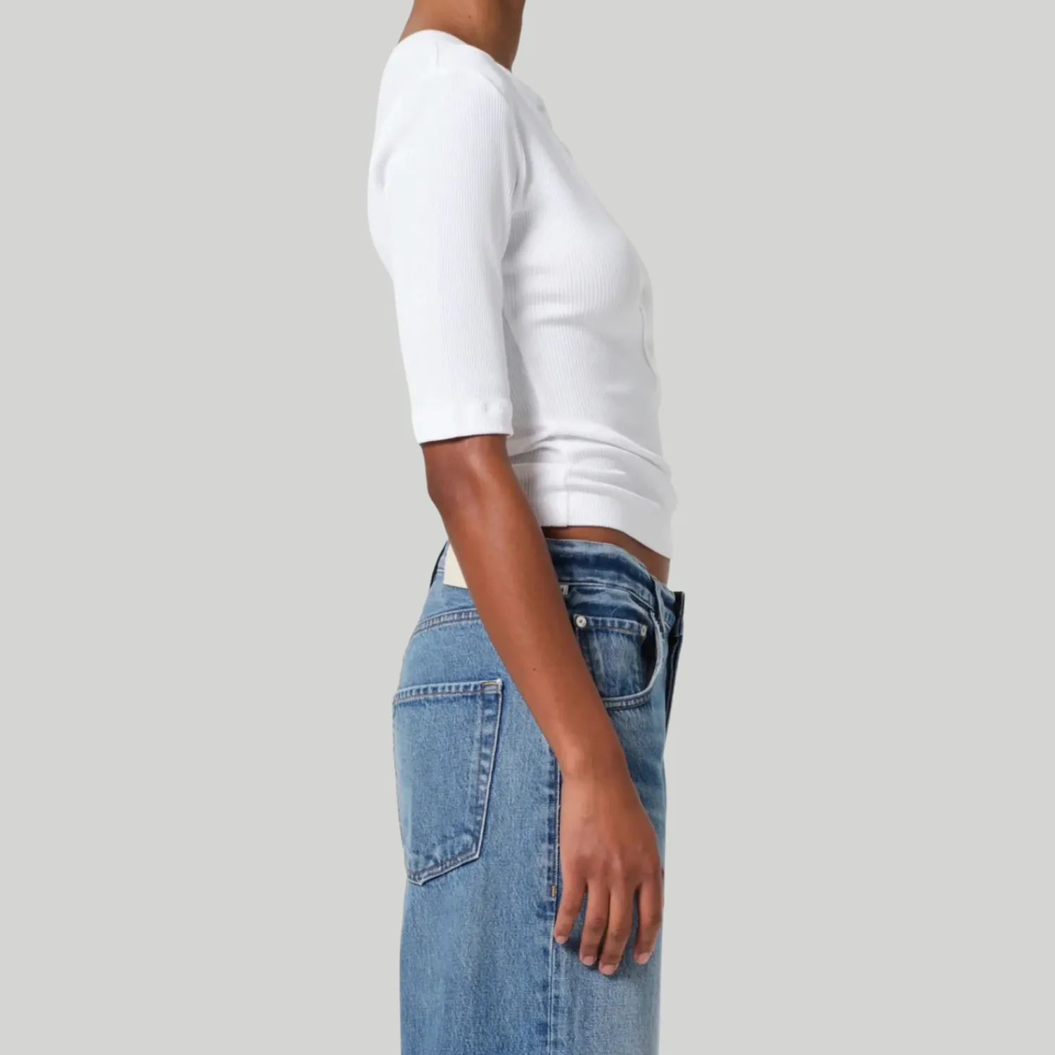 Nali Short Sleeve Henley