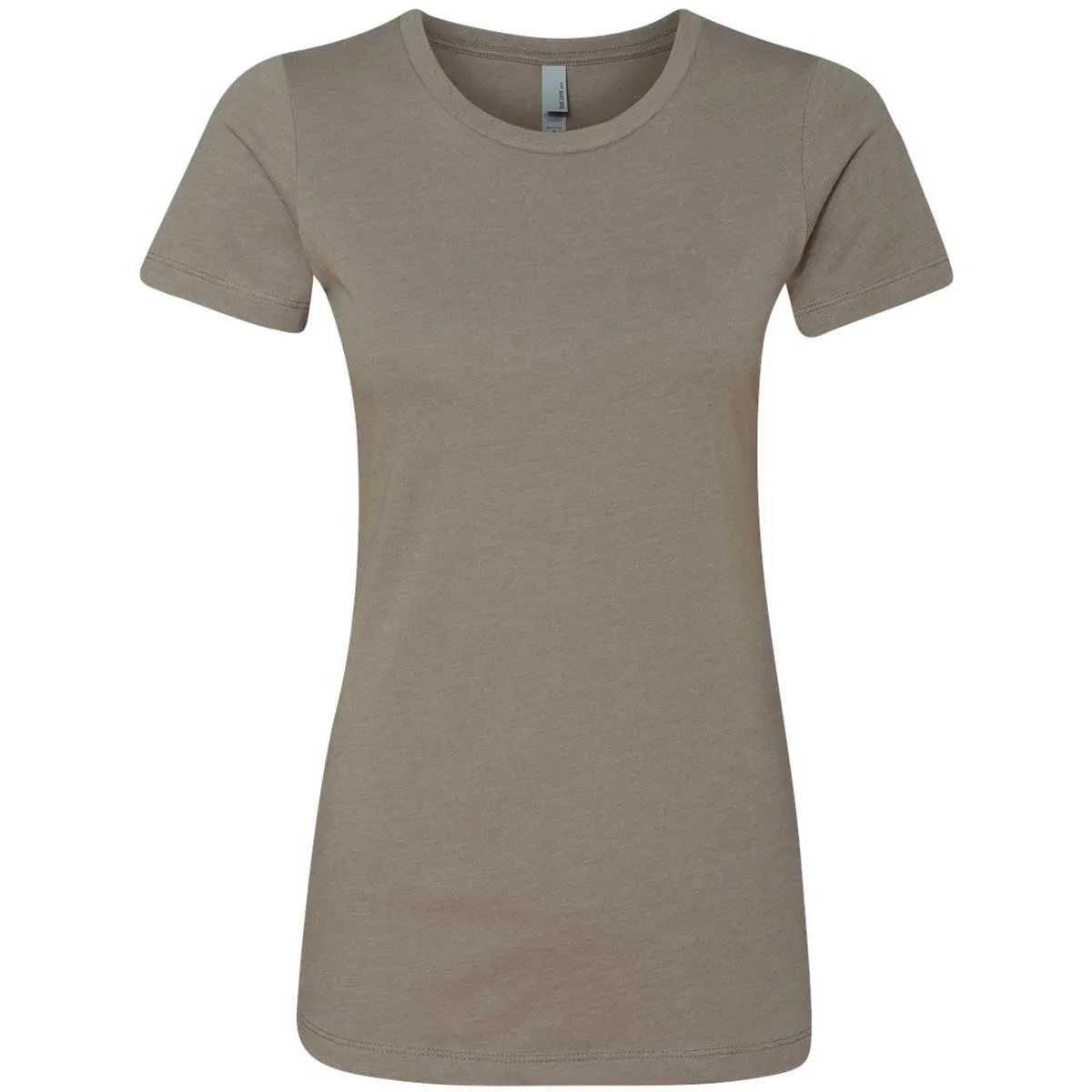 Next Level Women's Warm Gray CVC Crew Tee