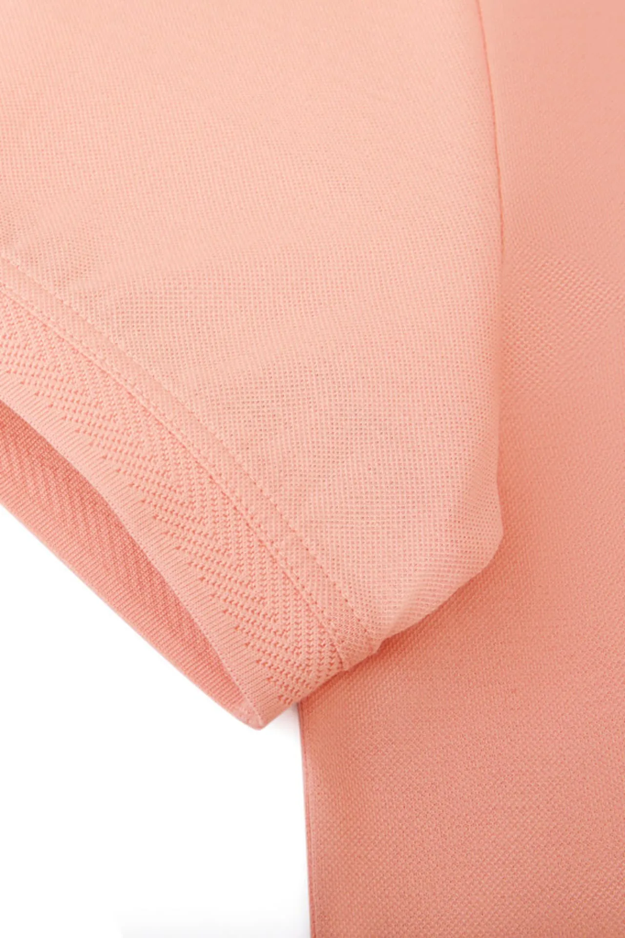 Non-Iron Pure Cotton Stand Collar Polo Tee