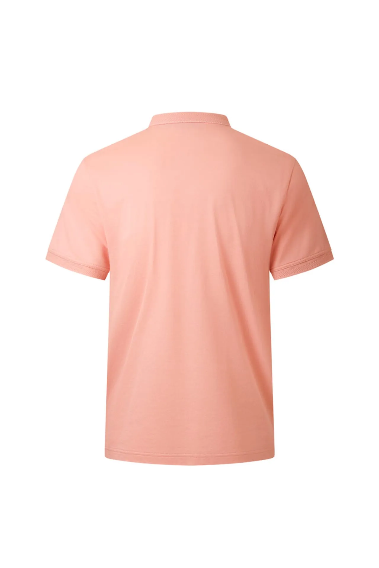 Non-Iron Pure Cotton Stand Collar Polo Tee