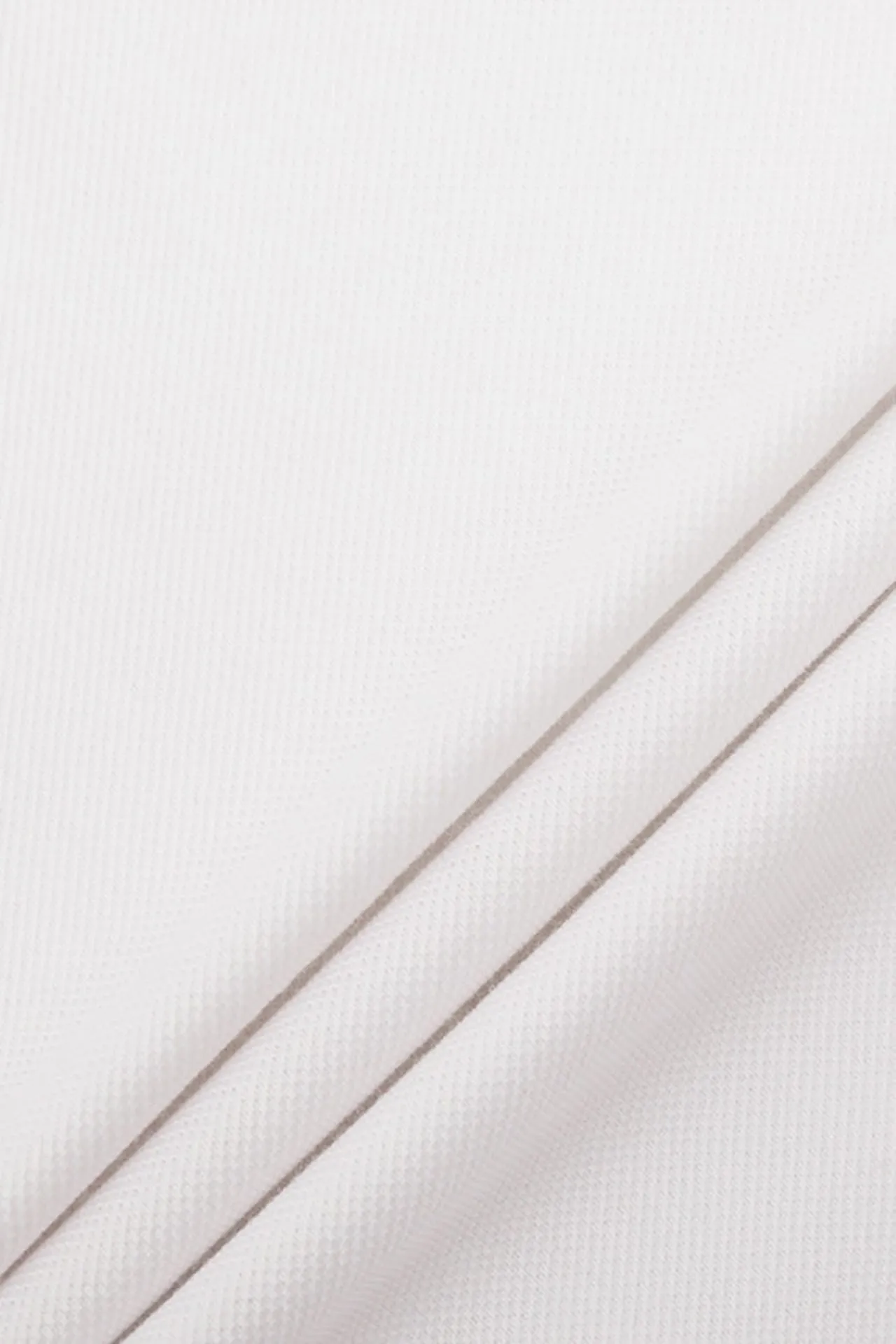 Non-Iron Pure Cotton Stand Collar Polo Tee