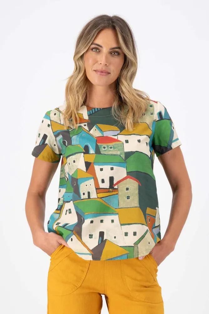 Olga de Polga Pueblito Green Top