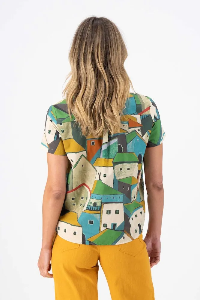 Olga de Polga Pueblito Green Top