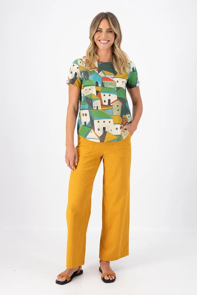 Olga de Polga Pueblito Green Top