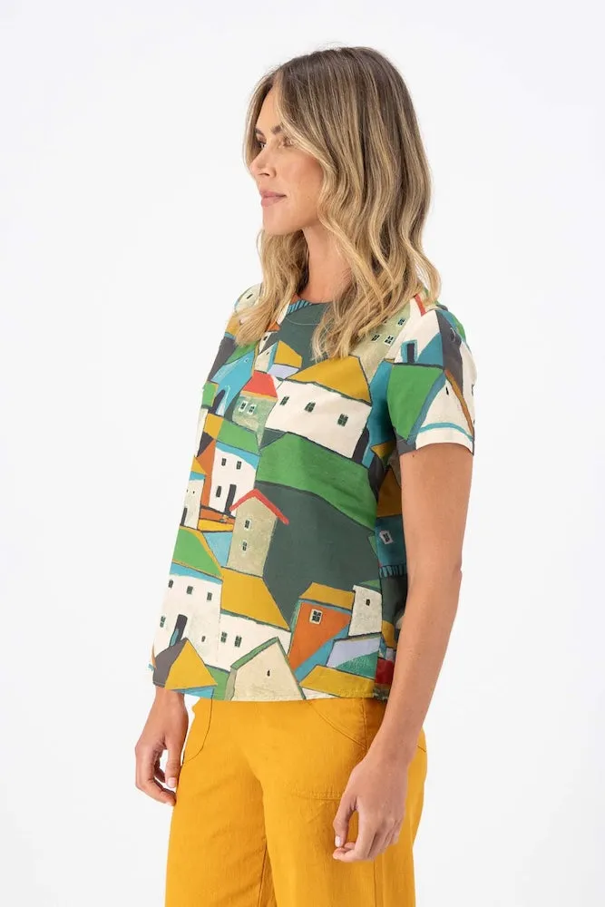 Olga de Polga Pueblito Green Top