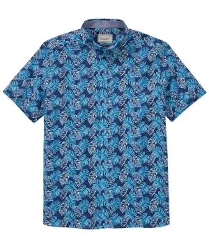 Palm Print Sport Shirt