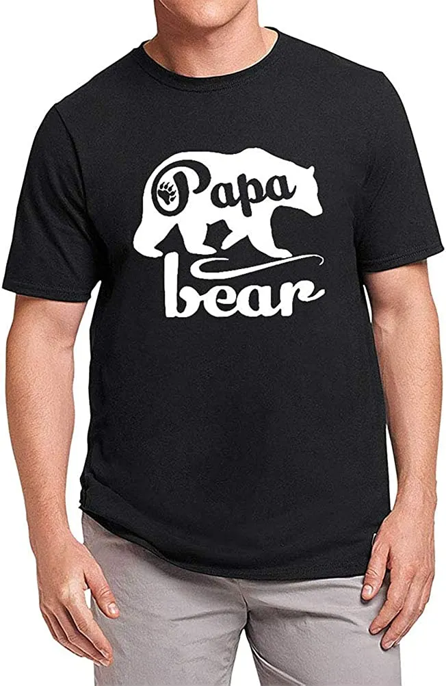 Papa Bear Mama Bear T-Shirts Matching Shirt for Mom & Dad
