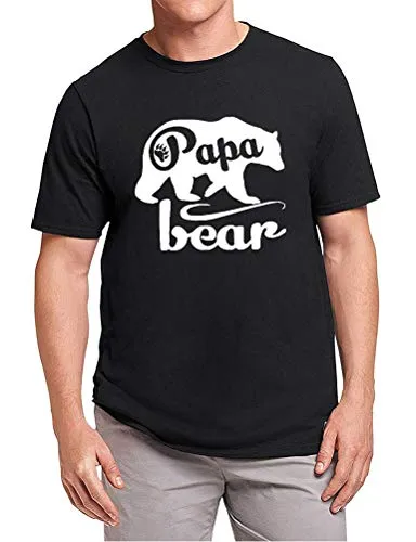 Papa Bear Mama Bear T-Shirts Matching Shirt for Mom & Dad