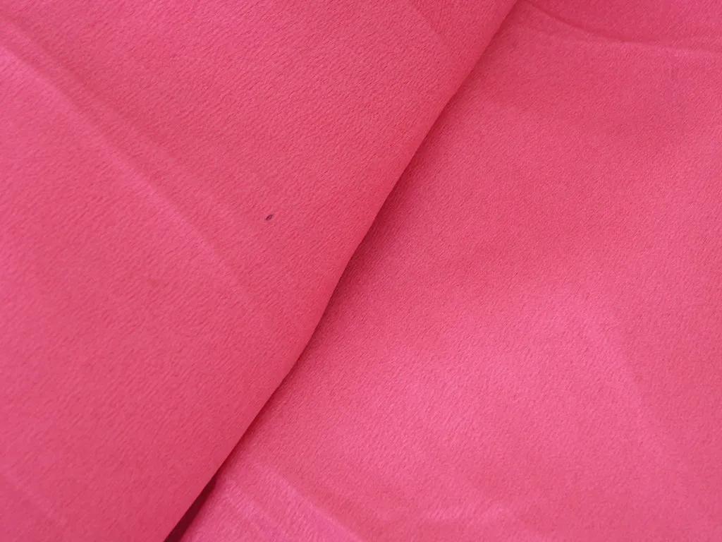Pink Plain Moss Satin Fabric