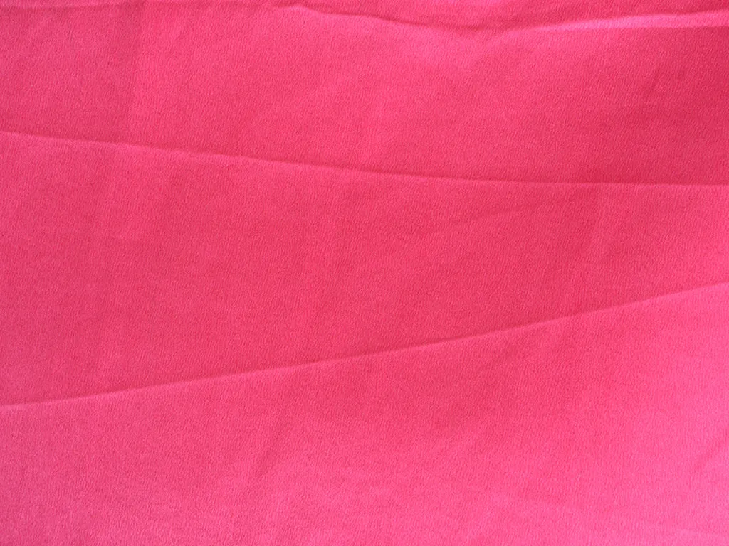 Pink Plain Moss Satin Fabric