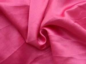 Pink Plain Moss Satin Fabric