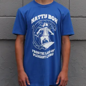 Pleasant Living Natty Boh Surfer (Blue) / Shirt