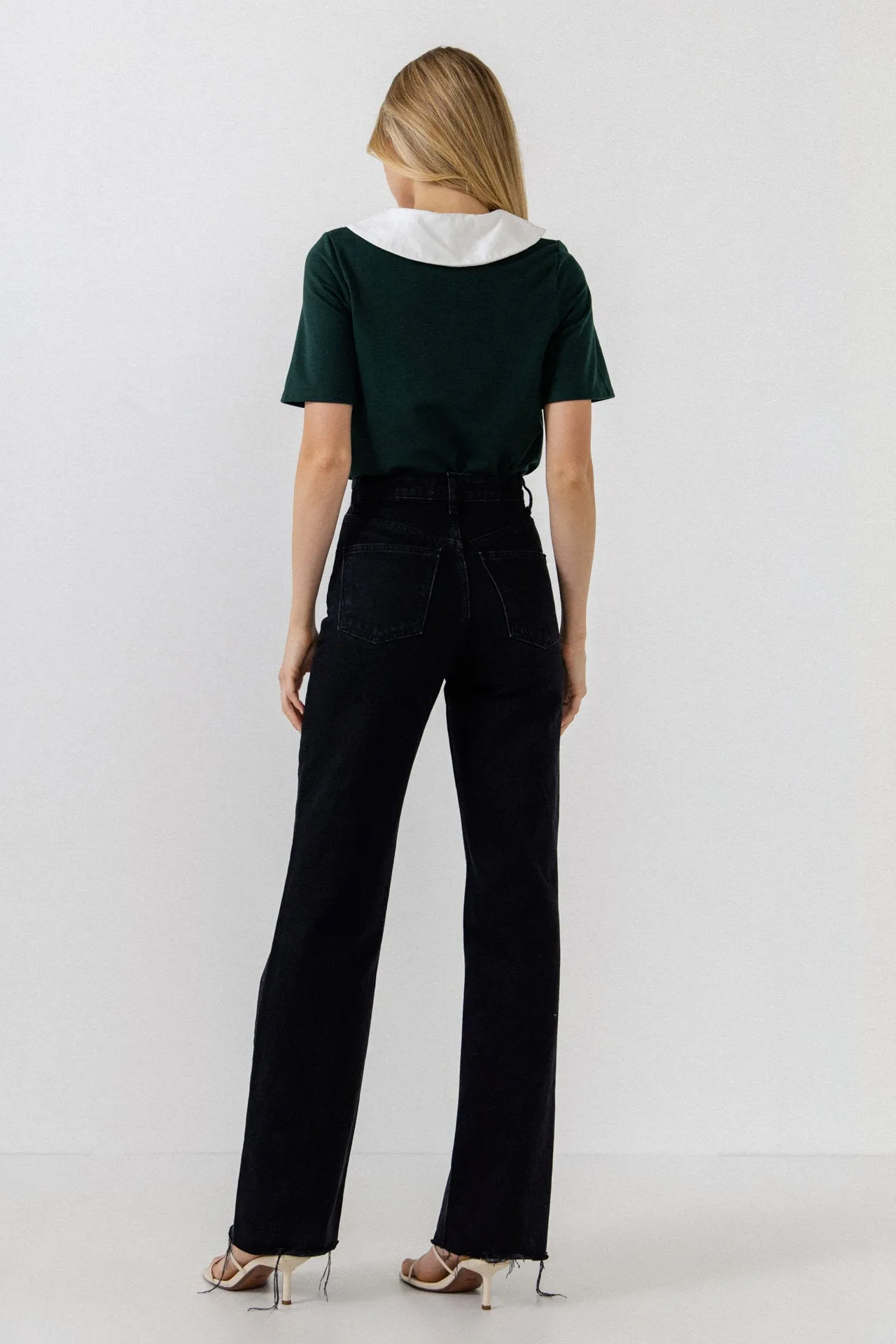 Polo Shirts with Jewel Button