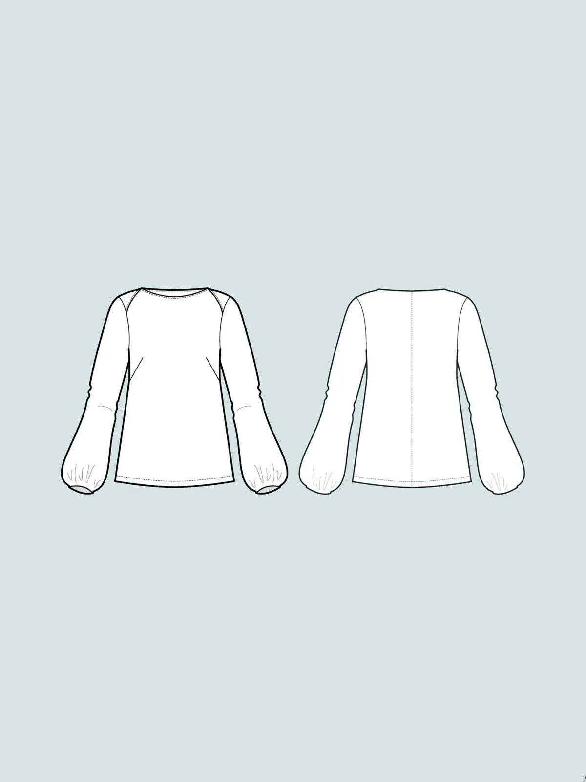Puff Shirt - Sewing Pattern | The Assembly Line