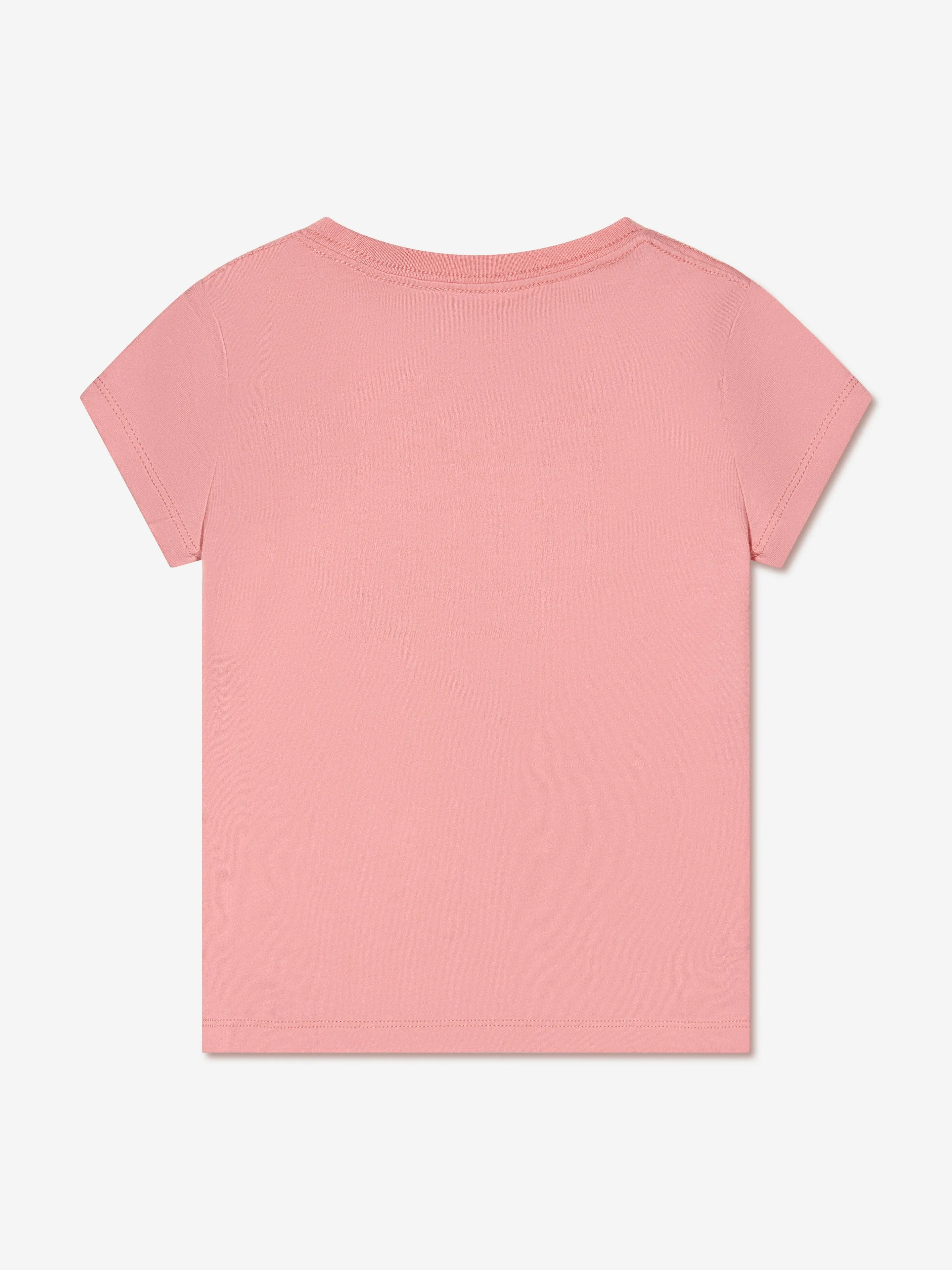 Ralph Lauren Girls Bear T-Shirt in Pink