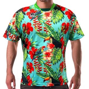 Rhino Saturday Social Jersey - Birds Of Paradise