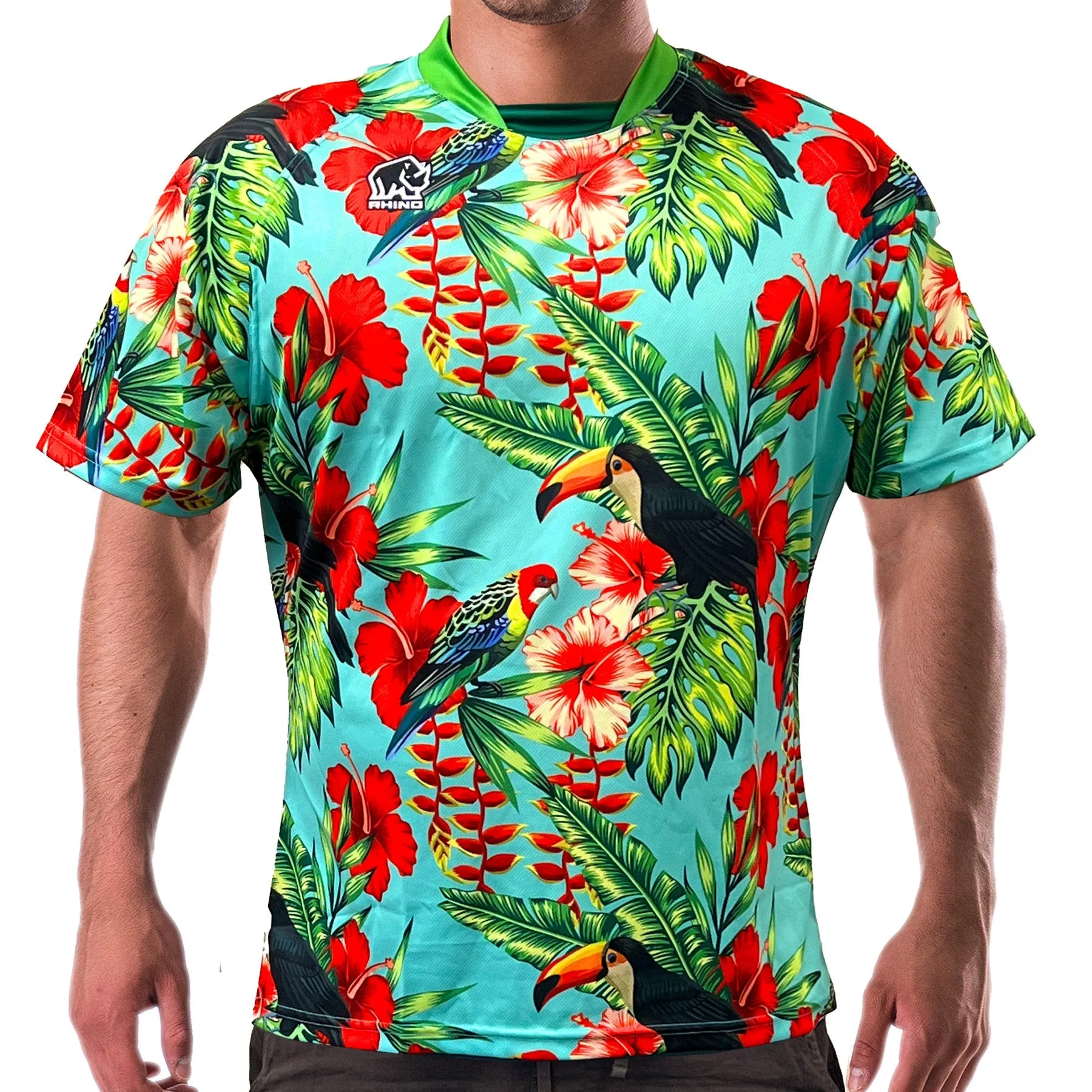 Rhino Saturday Social Jersey - Birds Of Paradise