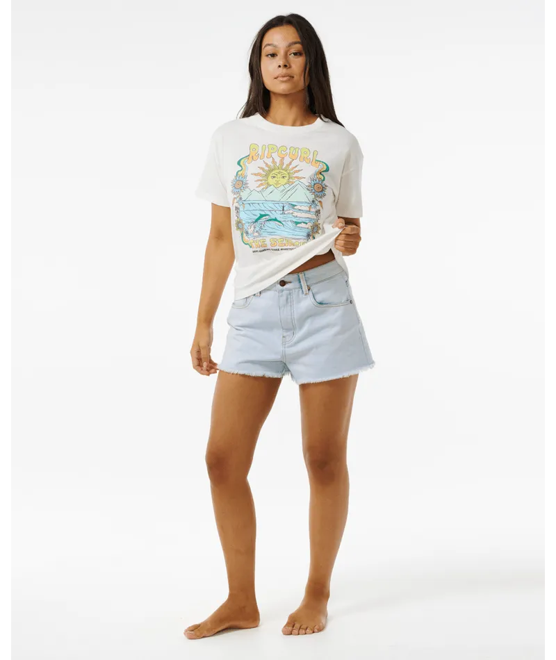 Rip Curl Wave Dancer Relaxed Tee-Bone