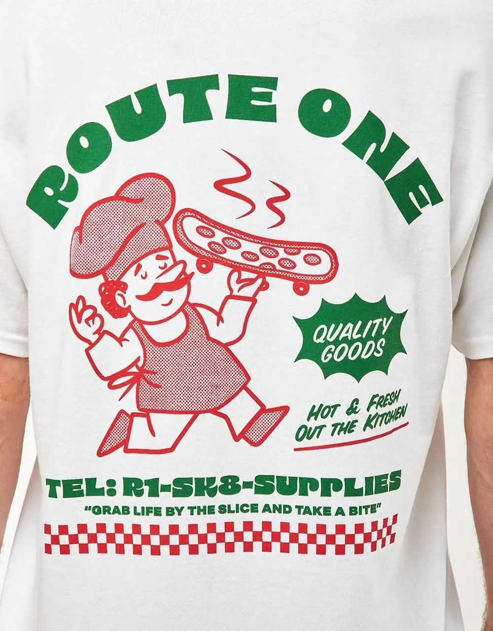 Route One Hot & Fresh T-Shirt - White