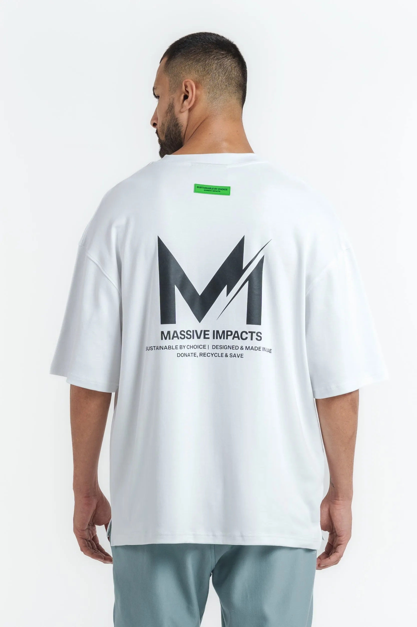 S3J054MI Oversized Organic Cotton Tee