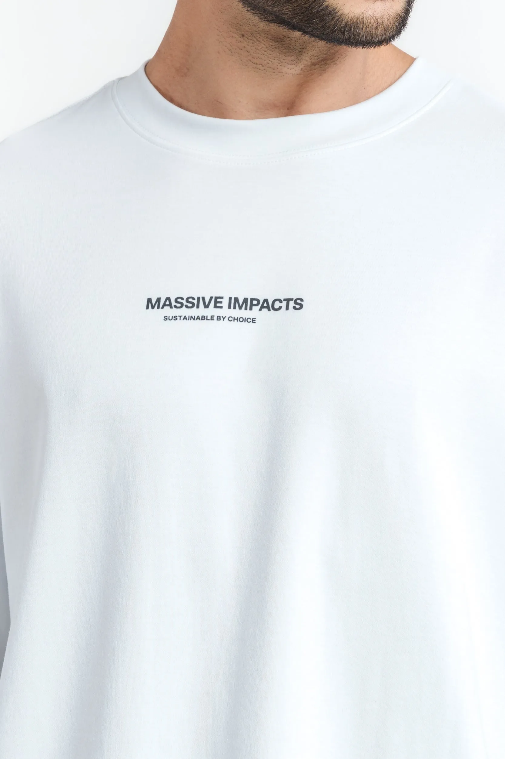 S3J054MI Oversized Organic Cotton Tee