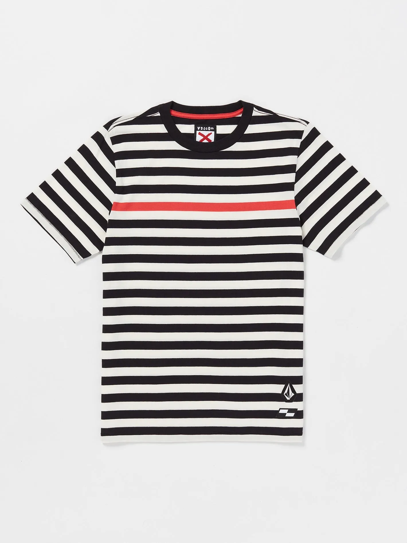 Schroff X Volcom Crew Short Sleeve Shirt - Black