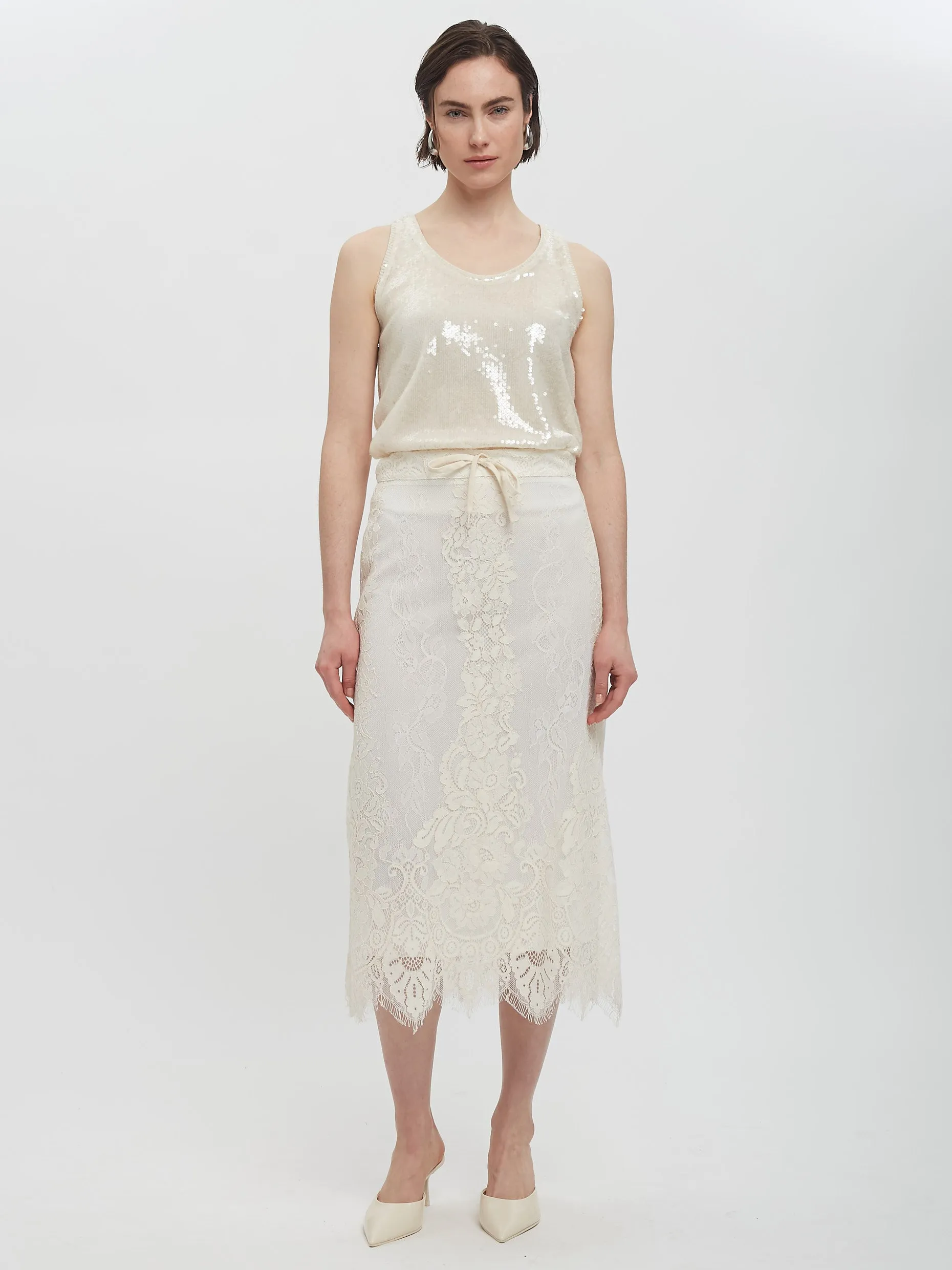 Sequin Tank Top
