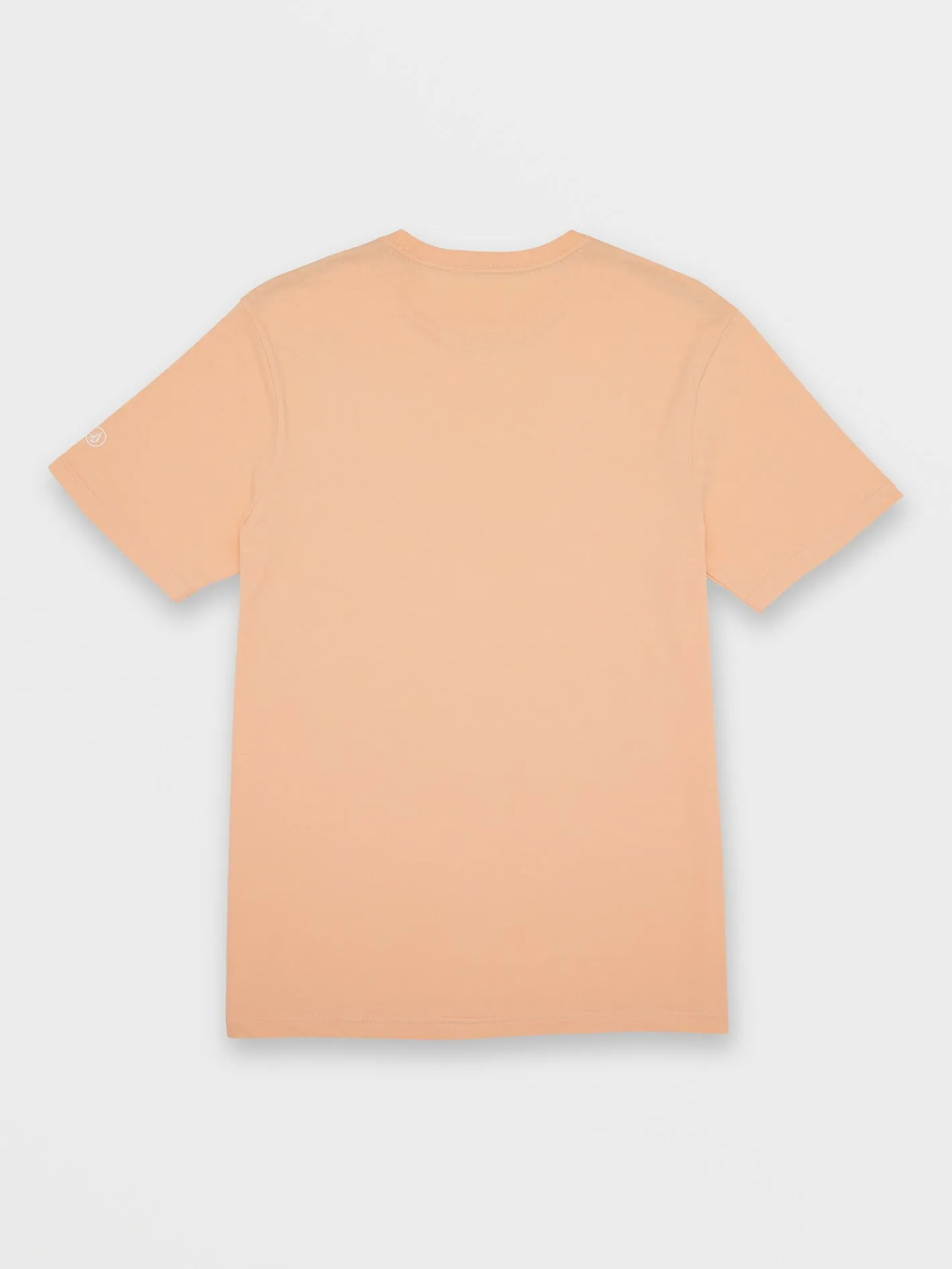 Solid Short Sleeve Pocket Tee - Summer Orange
